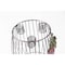 Vintiquewise Vintage Decorative Metal Wire Goblet Shaped Freestanding Wine Bottle and Cork Holder QI003569 - alternate 3